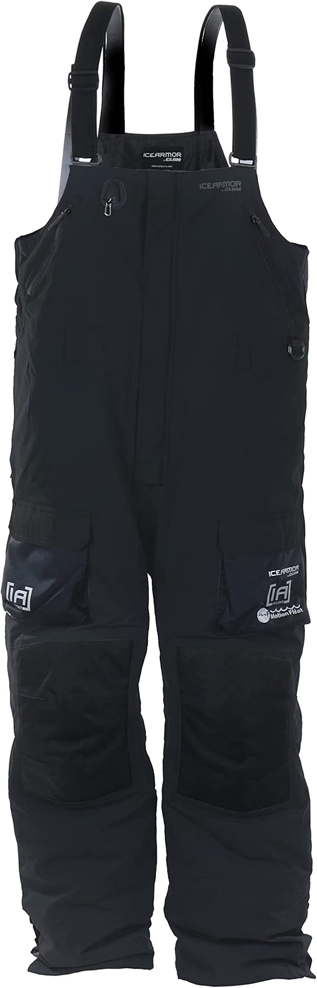 Black Medium Waterproof Ice Fishing Bibs Y748
