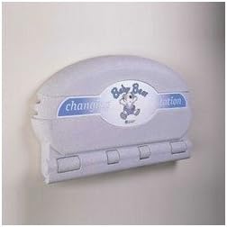 Oval Baby Changing Station Grey Granite D669