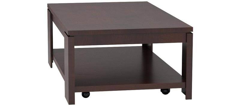 Vintage Walnut Rectangular Castered Cocktail Table A278475