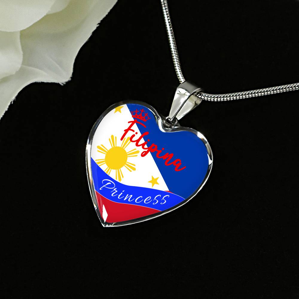 Stainless Steel or 18k Gold Heart Pendant Necklace Y61566