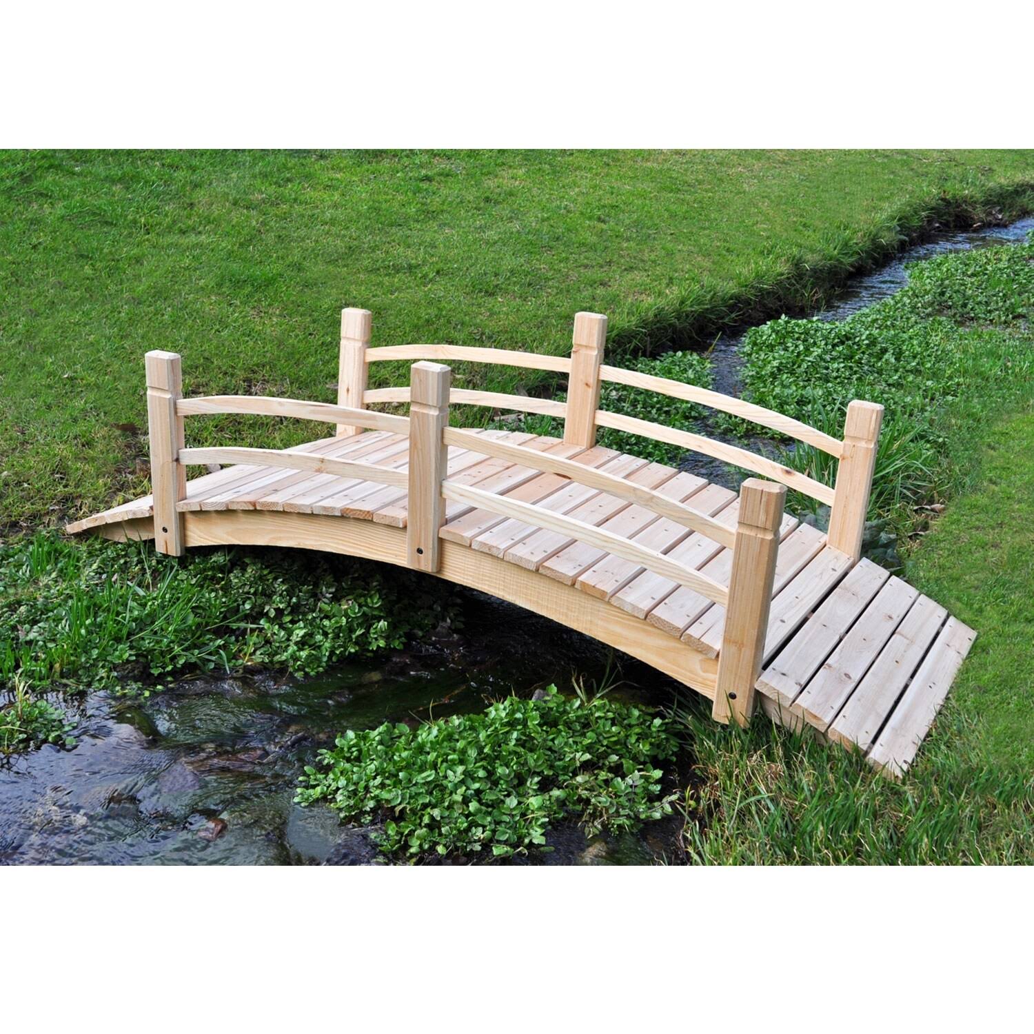 5 ft. Cedar Garden Bridge K4117