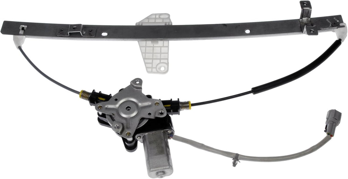 Rear Driver Side Power Window Motor and Regulator Assembly Pack of 2 F32302