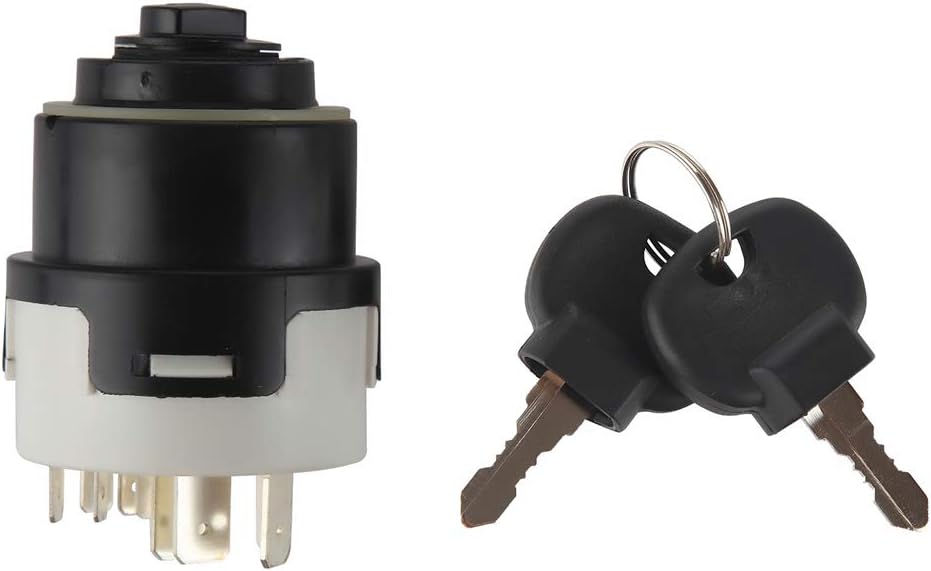 JCB Ignition Switch with 4 Position 9 Terminal 2 Keys T978336