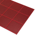 Red Grease-Resistant Anti-Fatigue Rubber Mat I220