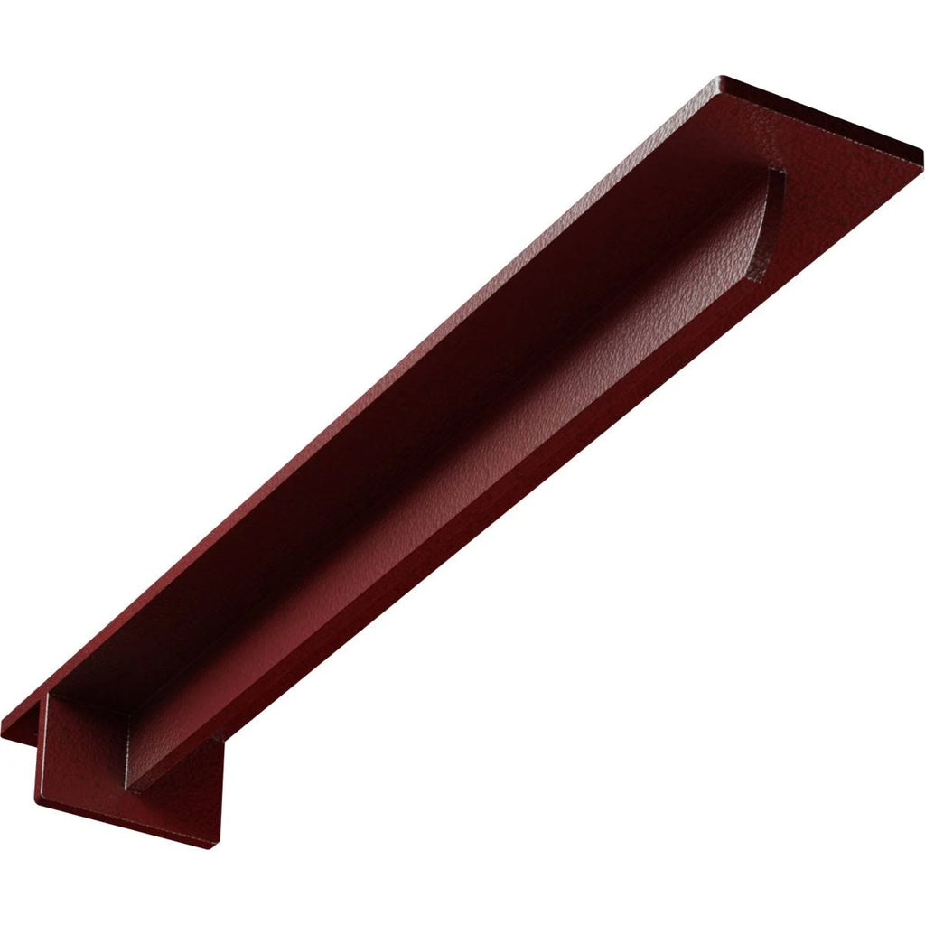 Hammered Bright Red Steel Bracket H25743