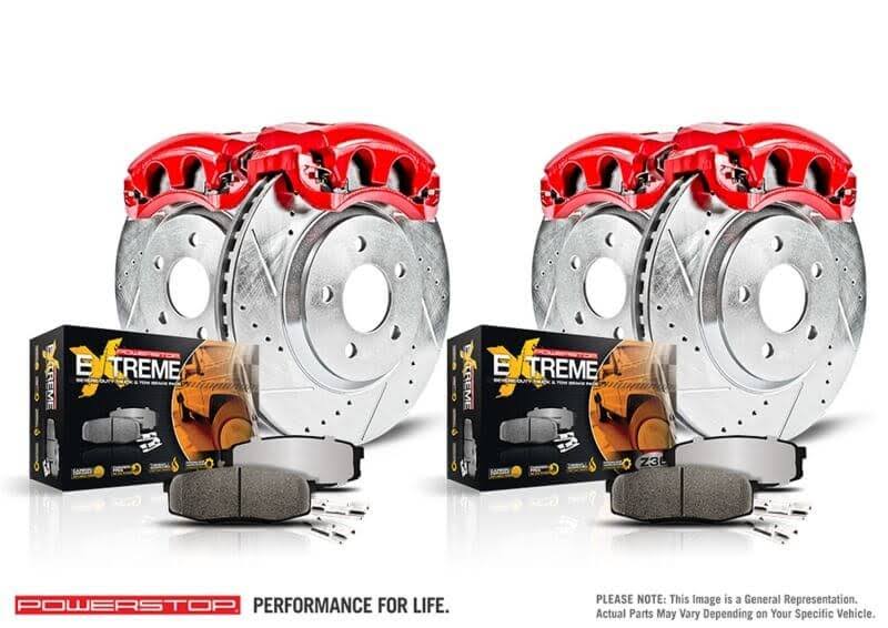 Front & Rear Z36 Truck and Tow Brake Kit with Calipers X5231