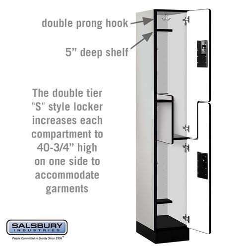 Black Wood Locker K540013