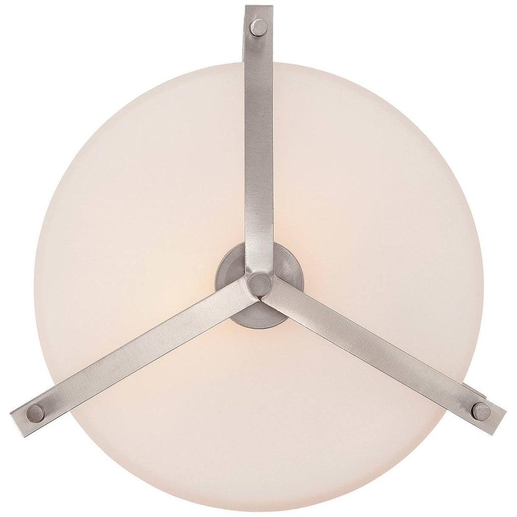 Satin Nickel 2 Light Semi-Flush J5888