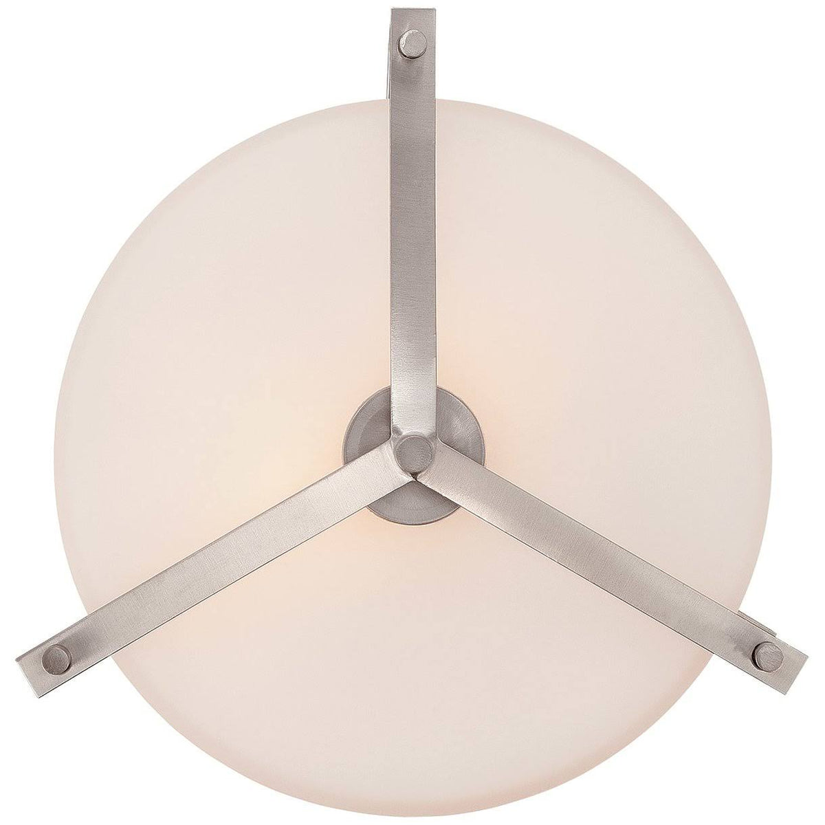Satin Nickel 2 Light Semi-Flush J5888