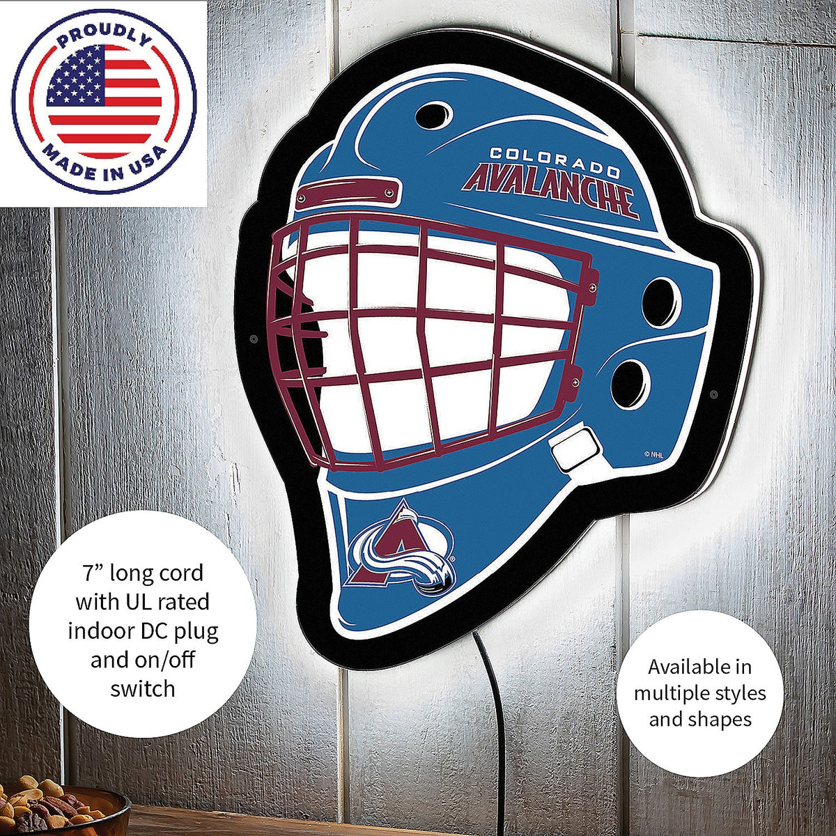 LED Wall Helmet K807609