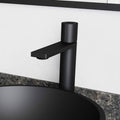 Matte Black 1-Handle Vessel Bathroom Faucet M708