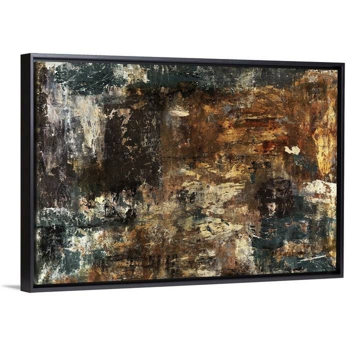 Black Float Frame Canvas Art - 30 x 20 Q627