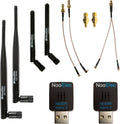 Dual-Band ADS-B Bundle with 2 SDRs, 4 Antennas & 5 Adapters E784