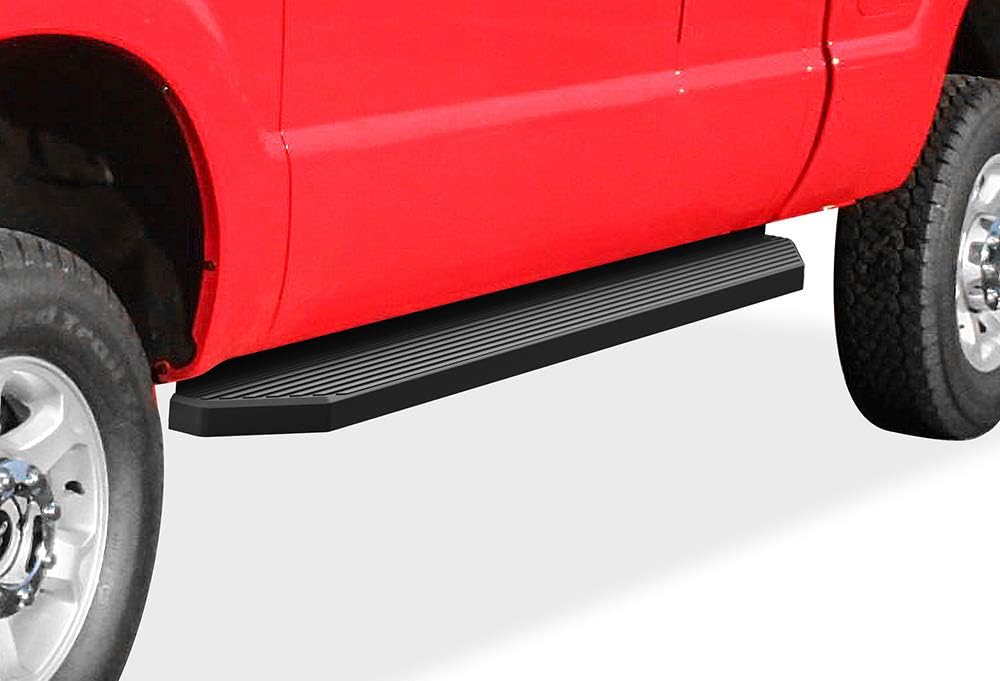 Black Powder Coated Aluminum Running Boards F87701