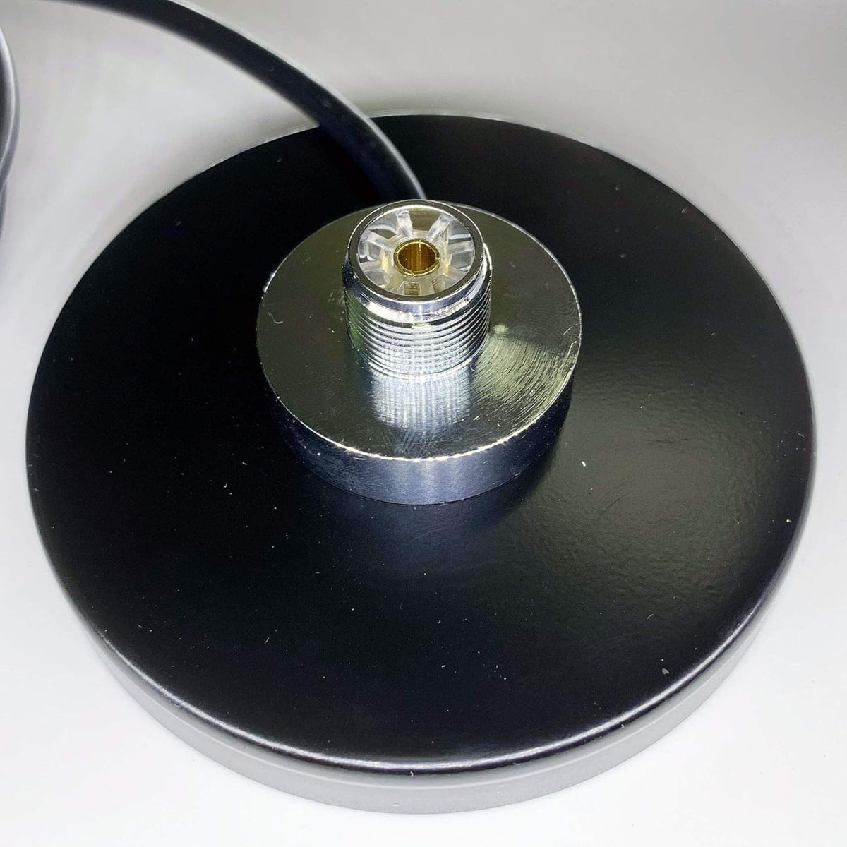 Dual Band VHF UHF Mobile Radio Antenna with Magnetic Base, PL259 Male Connector, 13 feet Cable, SMA Female Connector Adapter Z825509