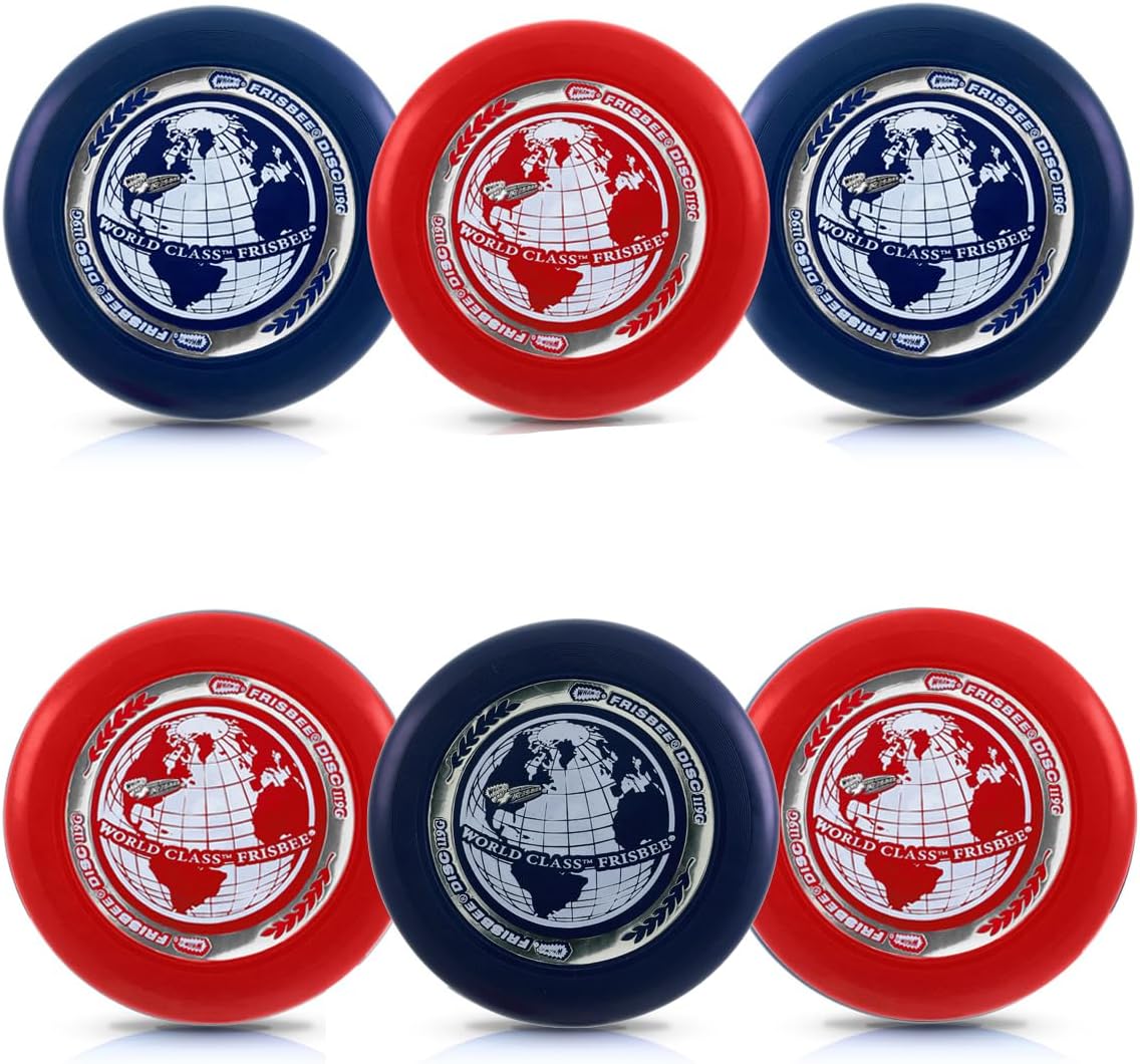 6 PACK Lightweight Flying Disc J236