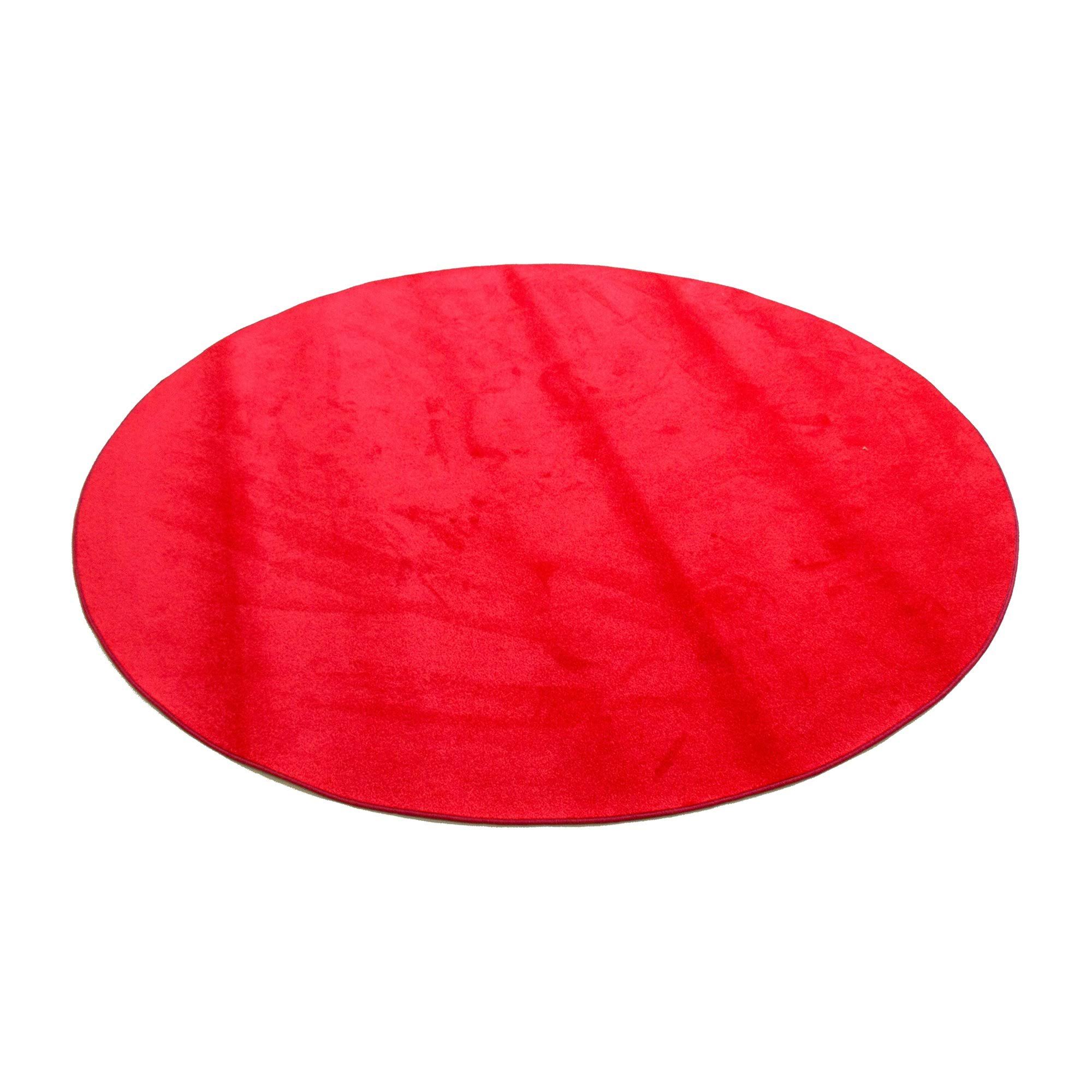 Red Round Carpet J30301