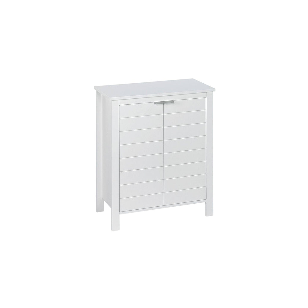 White 2 Door Floor Cabinet Q528799