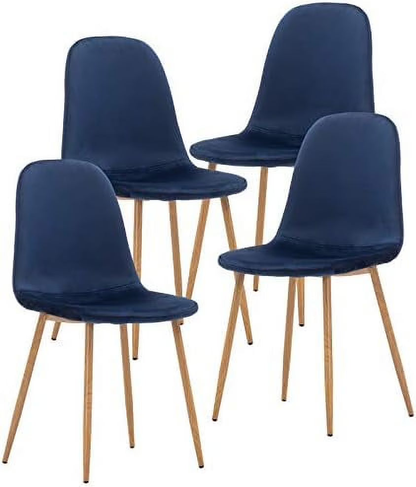 Mid Century Modern Dining Chairs with Metal Legs K977