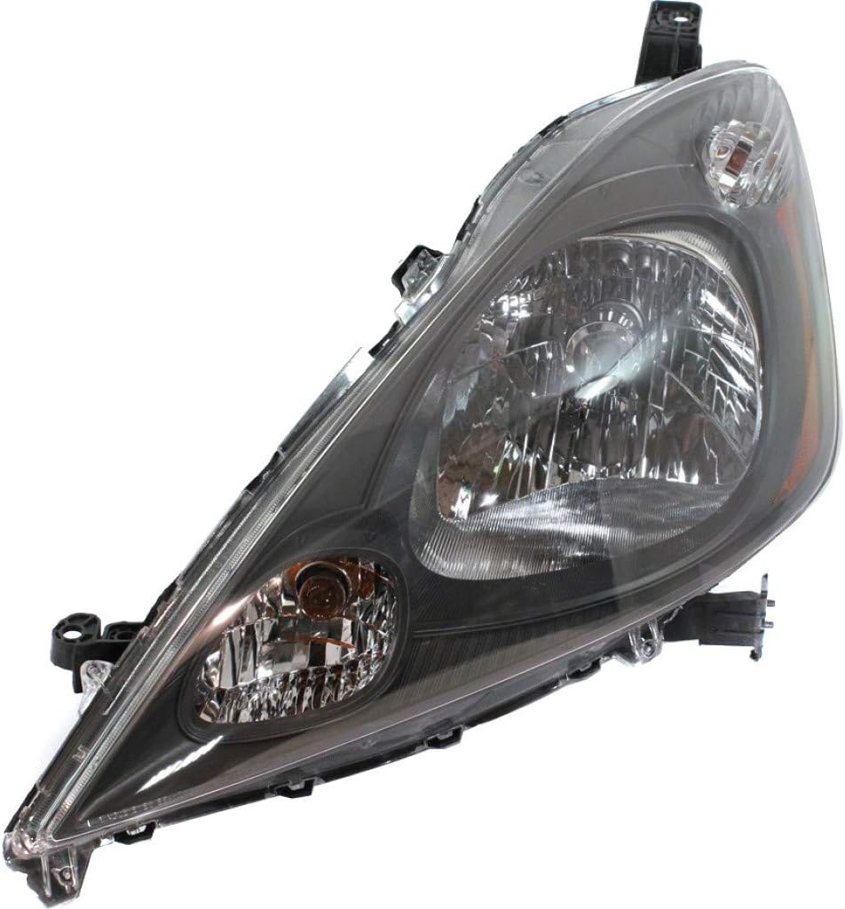 Passenger Side Headlight Assembly for Honda Fit 2009-2014 E261277