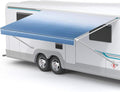 RV Awning Fabric Replacement Waterproof Vinyl Shade Screen - 19' (Fabric 18'2) F816