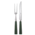 Carving Set Dark Green O98227