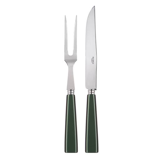 Carving Set Dark Green O98227