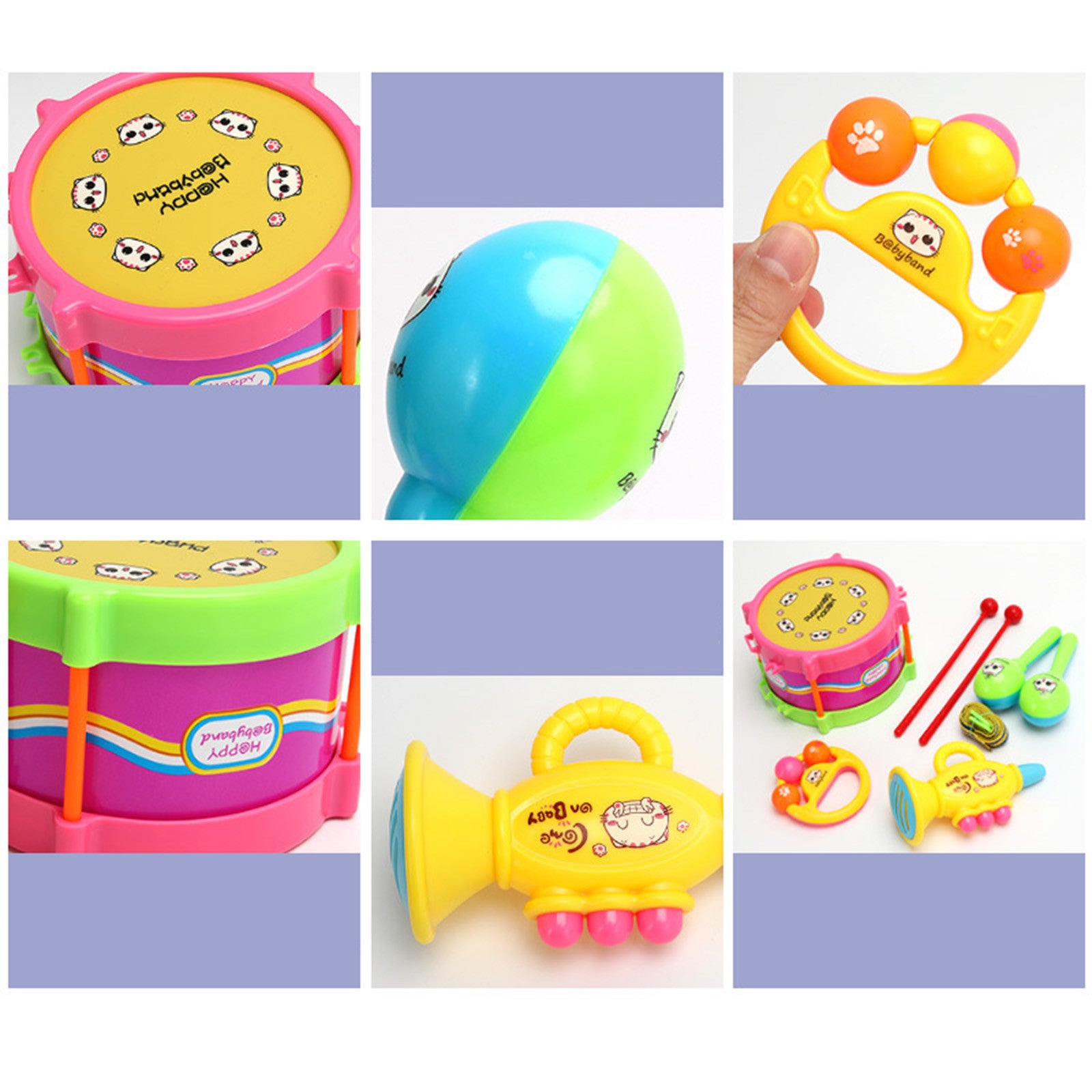Musical Instruments Toy Drum J8433
