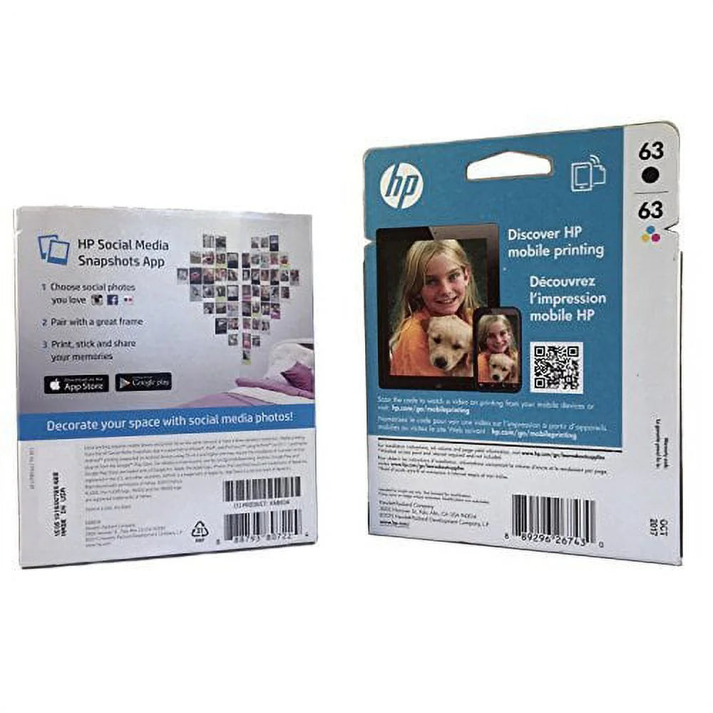 63 Tri-color Original Ink Cartridge A15834