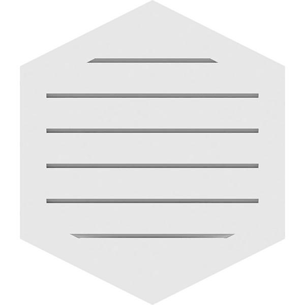 PVC Gable Vent V15768