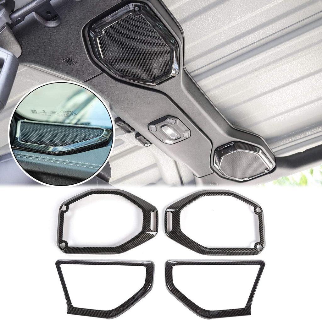 ABS Blue Speaker Audio Trim for Jeep Wrangler JL Gladiator JT D283534