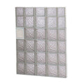 Frameless Replacement Glass Block Window W9462