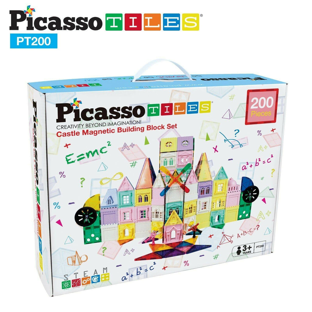 200-Piece 3D Magnetic Building Block Set E309