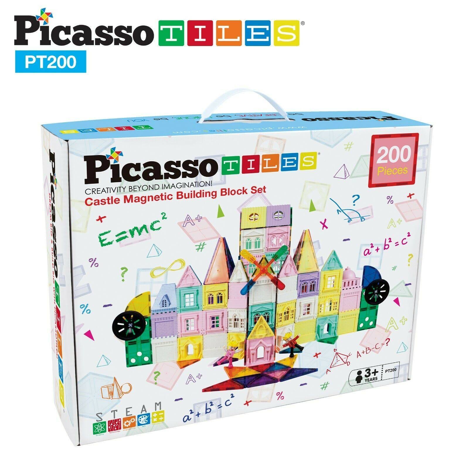 200-Piece 3D Magnetic Building Block Set E309