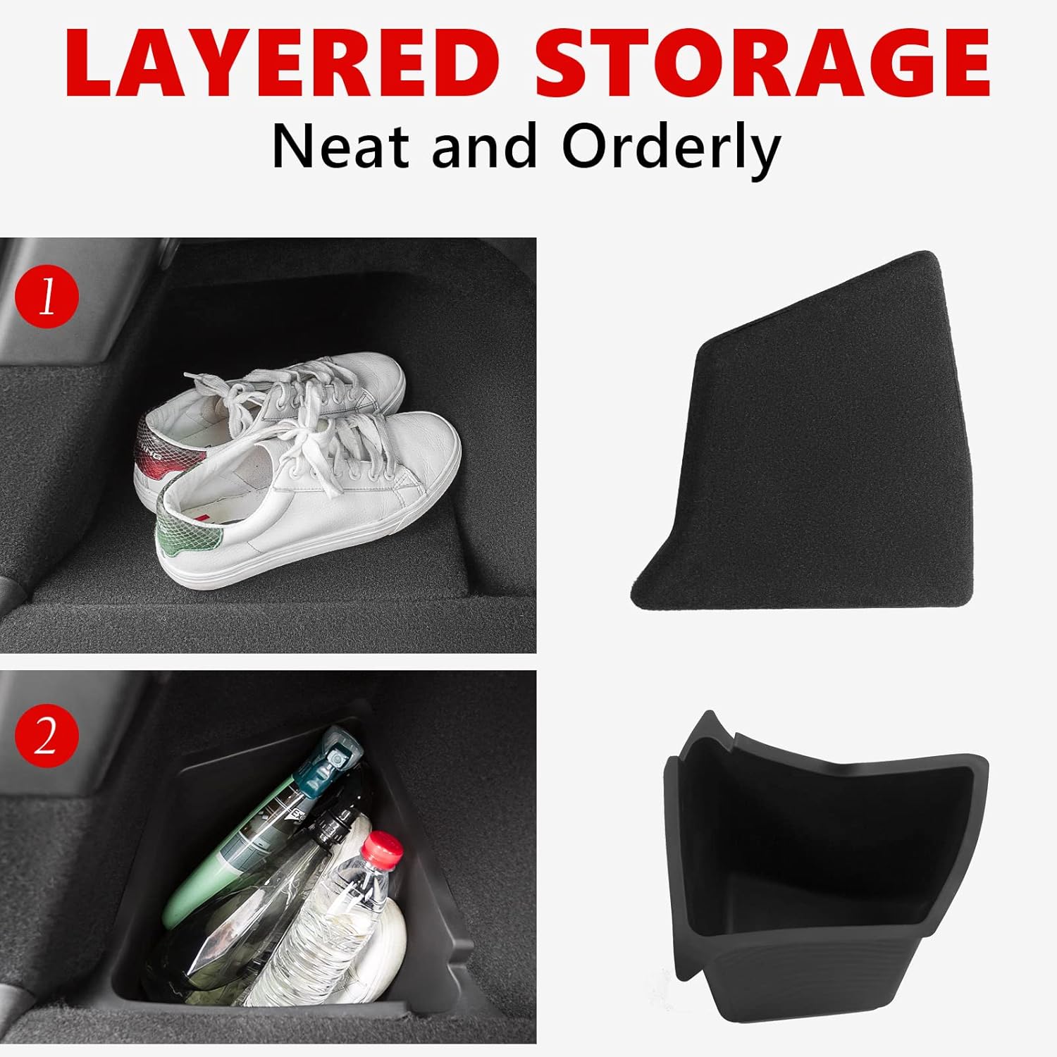 Trunk Organizer Storage Box for Tesla Model Y 5 Seater W2185