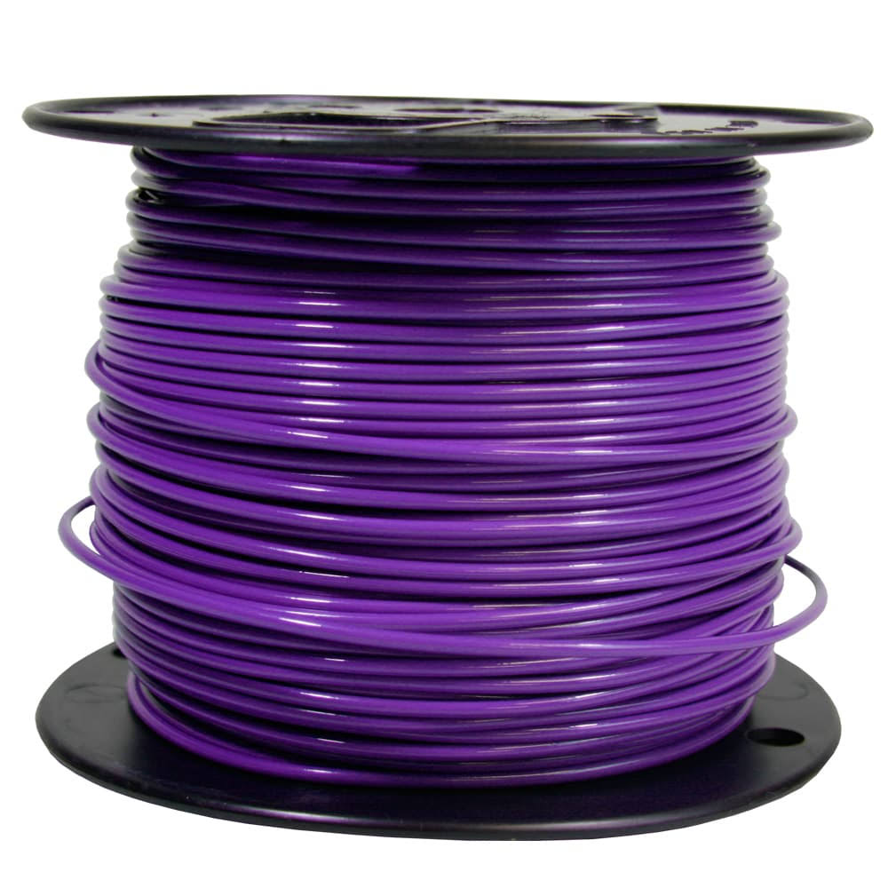 500-ft 18-AWG Stranded Purple TFFN Wire W9835