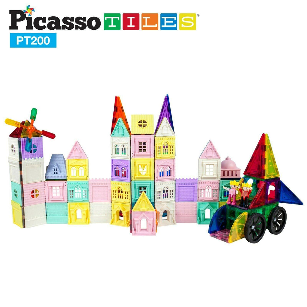 200-Piece 3D Magnetic Building Block Set E309