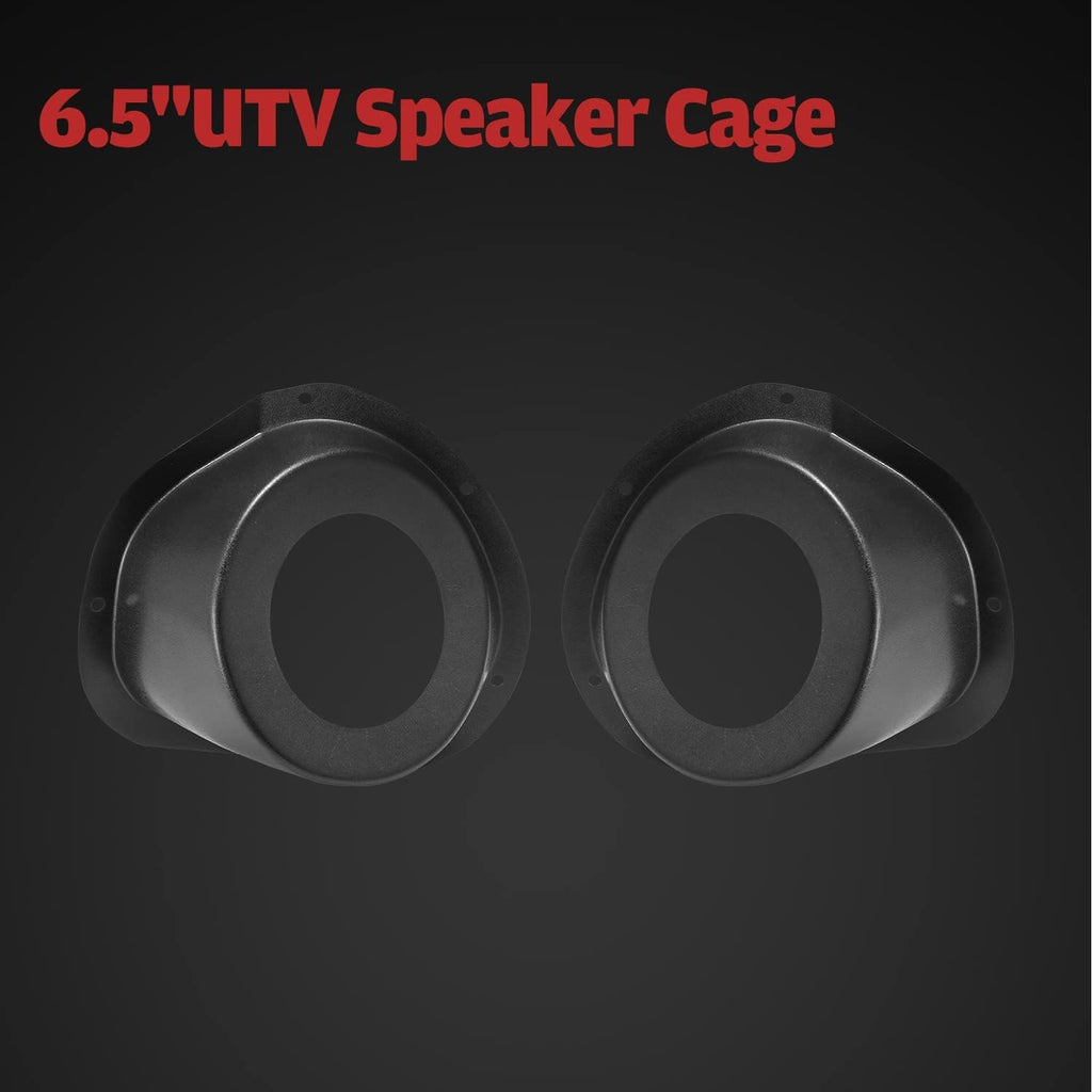6.5 inch Front Kick Speaker Mount Enclosure Panels (2PCS) V25763