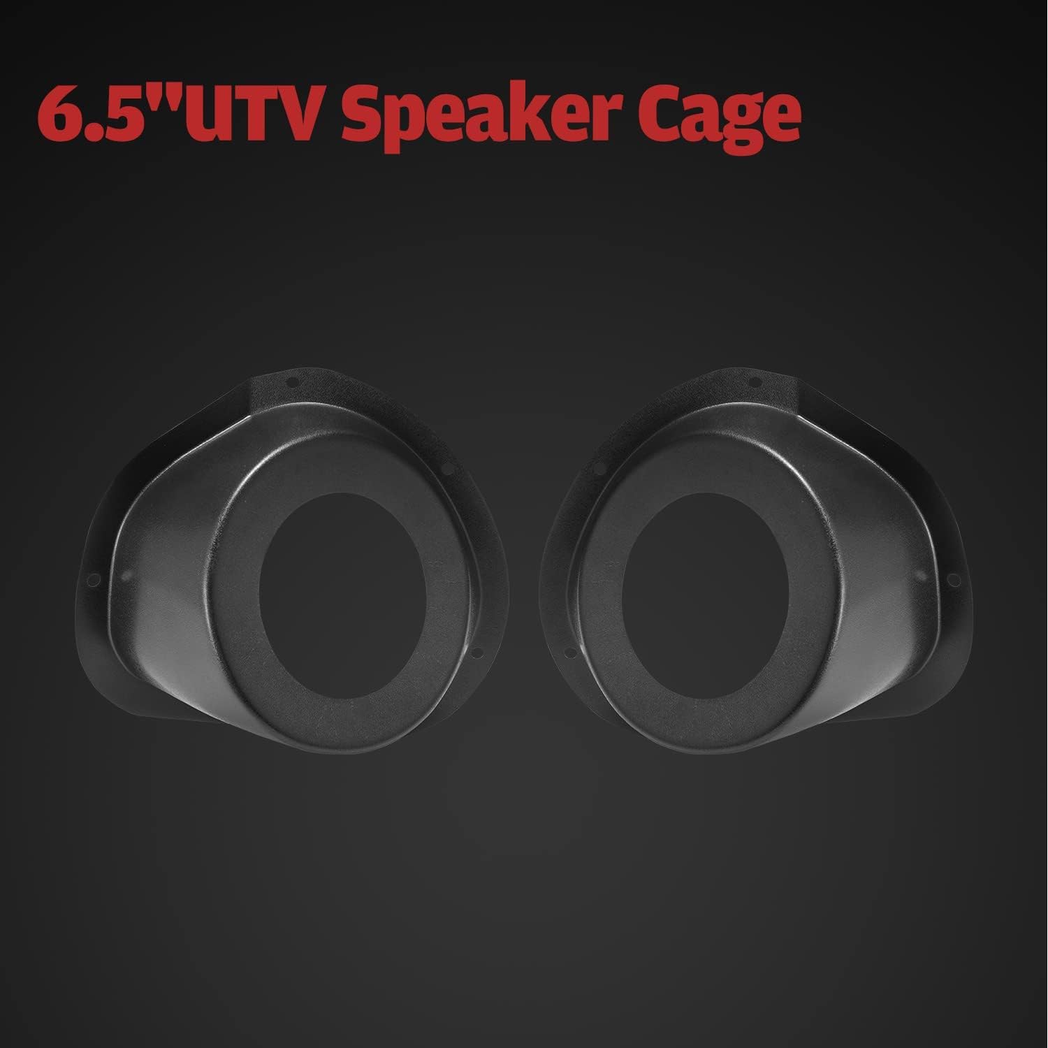 6.5 inch Front Kick Speaker Mount Enclosure Panels (2PCS) V25763
