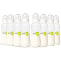 10 oz Anti Colic Baby Bottles, BPA Free, Standard Neck, Medium Flow Nipples (Set of 8) H218573