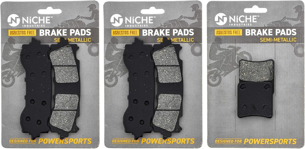 Semi-Metallic Brake Pad Set Pack of 2 N40559