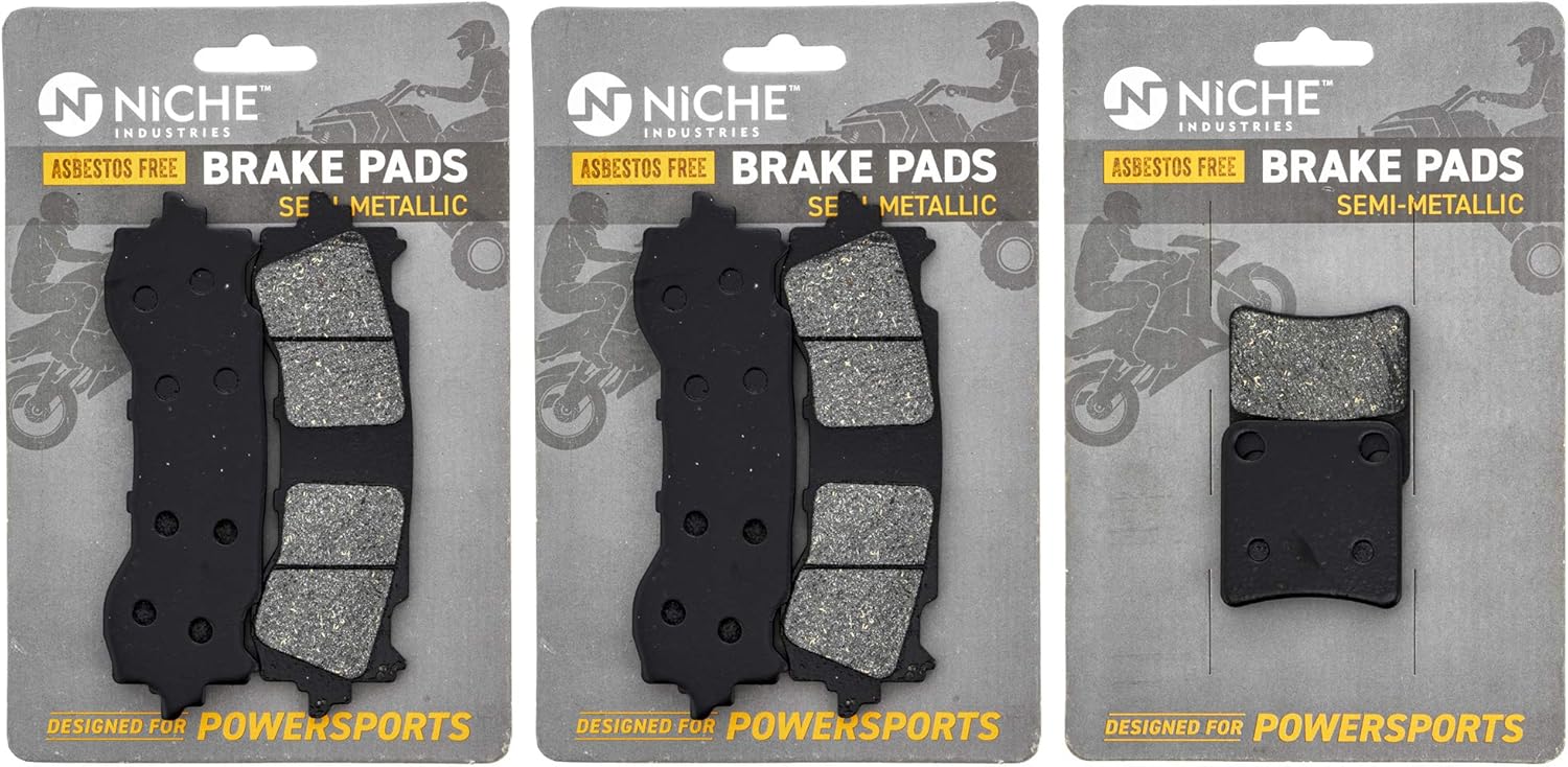 Semi-Metallic Brake Pad Set Pack of 2 N40559
