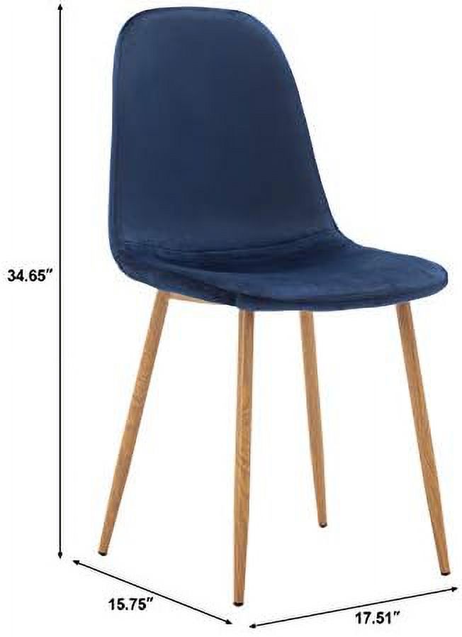 Mid Century Modern Dining Chairs with Metal Legs K977