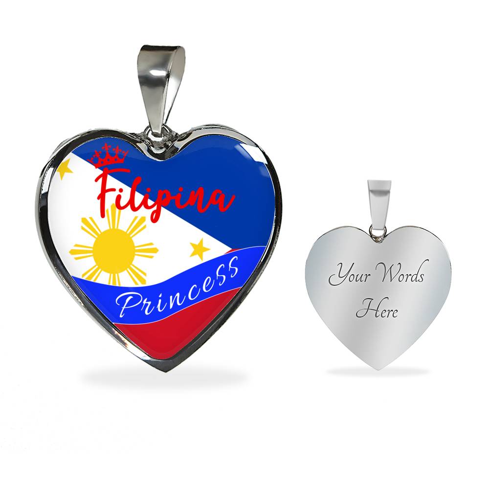 Stainless Steel or 18k Gold Heart Pendant Necklace Y61566