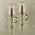 Satin Nickel Swirl Sconce Pair J388688