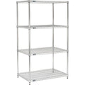Chrome Wire Shelving Starter 60x22W x 30x22D x 63x22H Z481