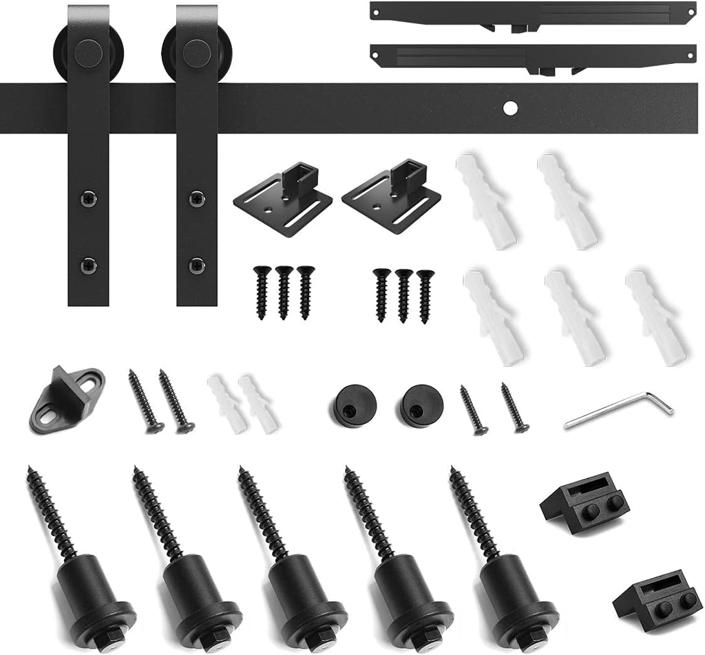 9FT Barn Door Soft Close Hardware Kit N17169