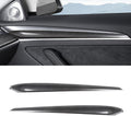 Matte Carbon Fiber Dashboard Cover Wrap for Tesla Model 3 / Y S527