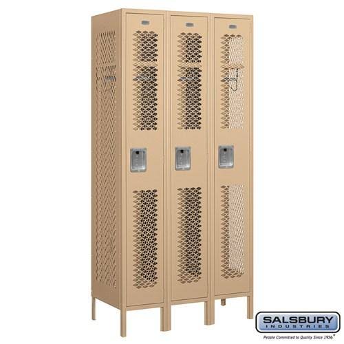 Tan Metal Locker E12029