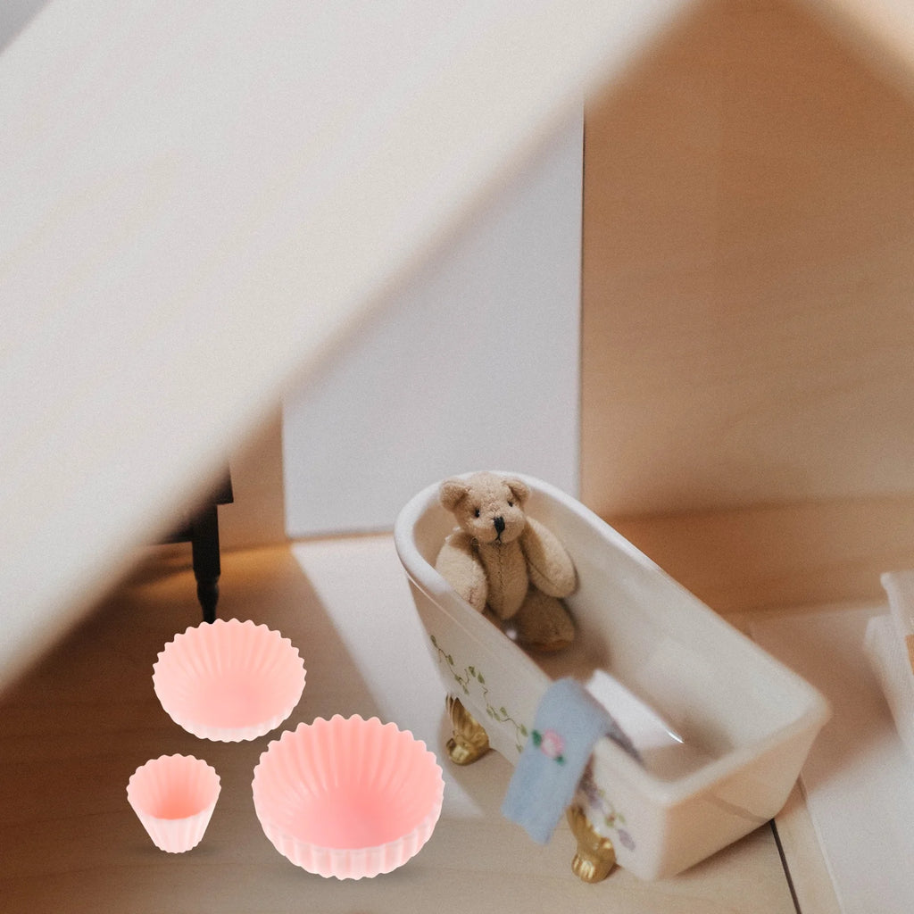 8 Pcs Dollhouse Kitchen Accessories Miniature Toy Set Y48281